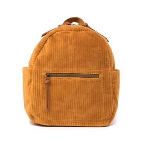 T-SHIRT AND JEANS YELLOW CORDUROY BACKPACK